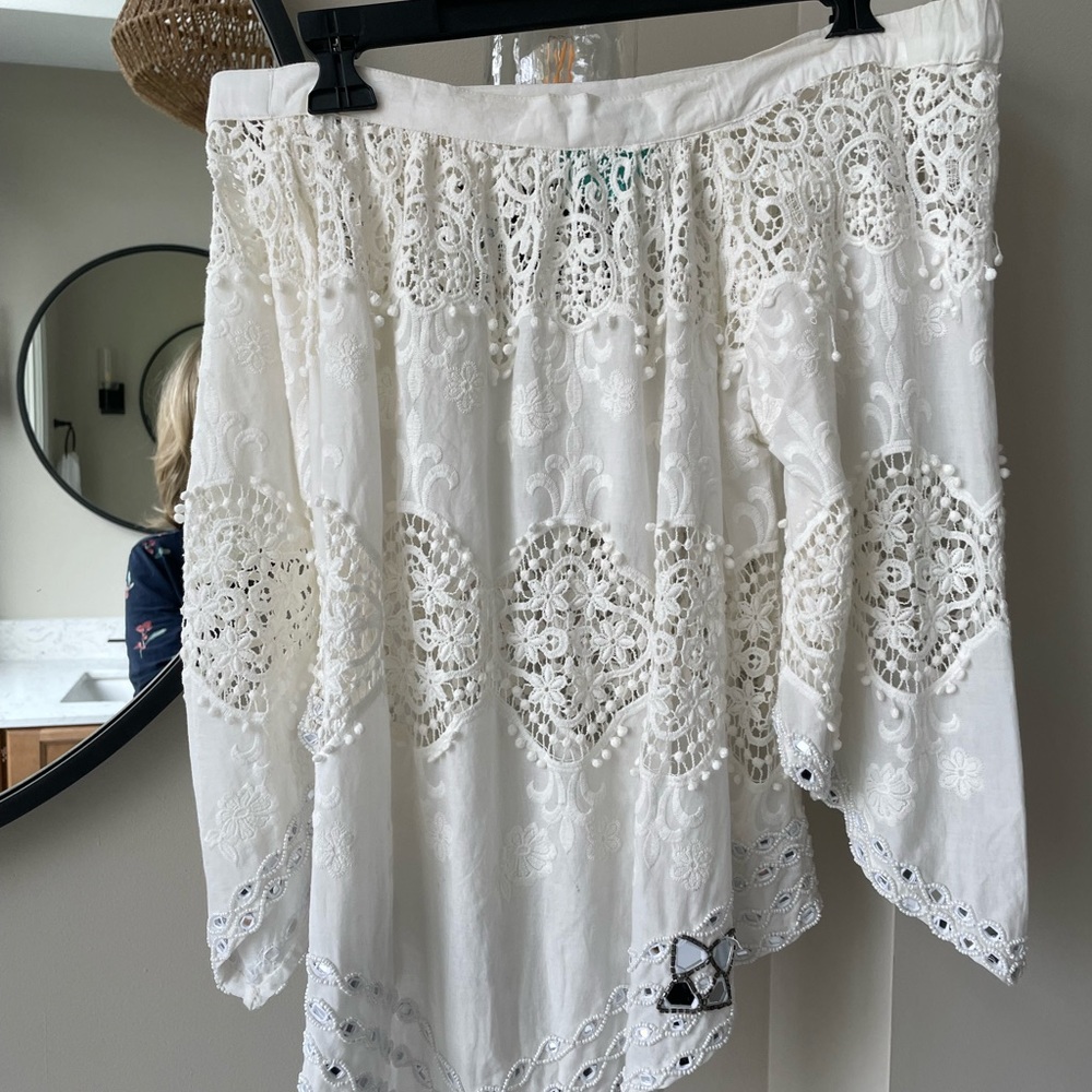 Taj by Sabrina Crippa off shoulder top